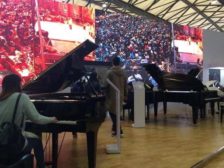 聚焦乐展|2017中国（上海）国际乐器展览会圆满落幕，热博钢琴大放异彩