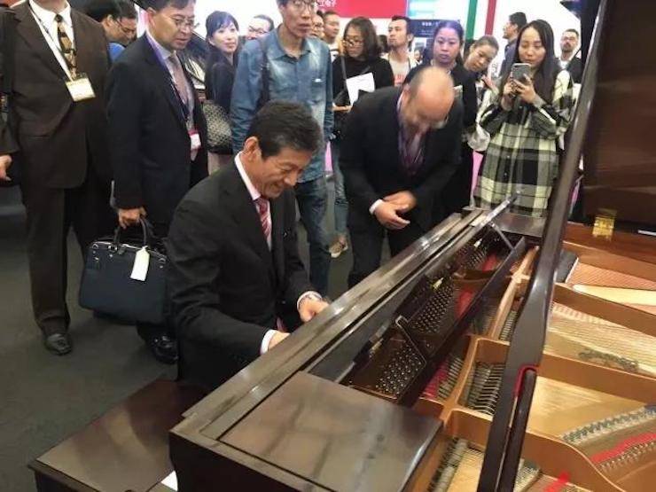 聚焦乐展|2017中国（上海）国际乐器展览会圆满落幕，热博钢琴大放异彩